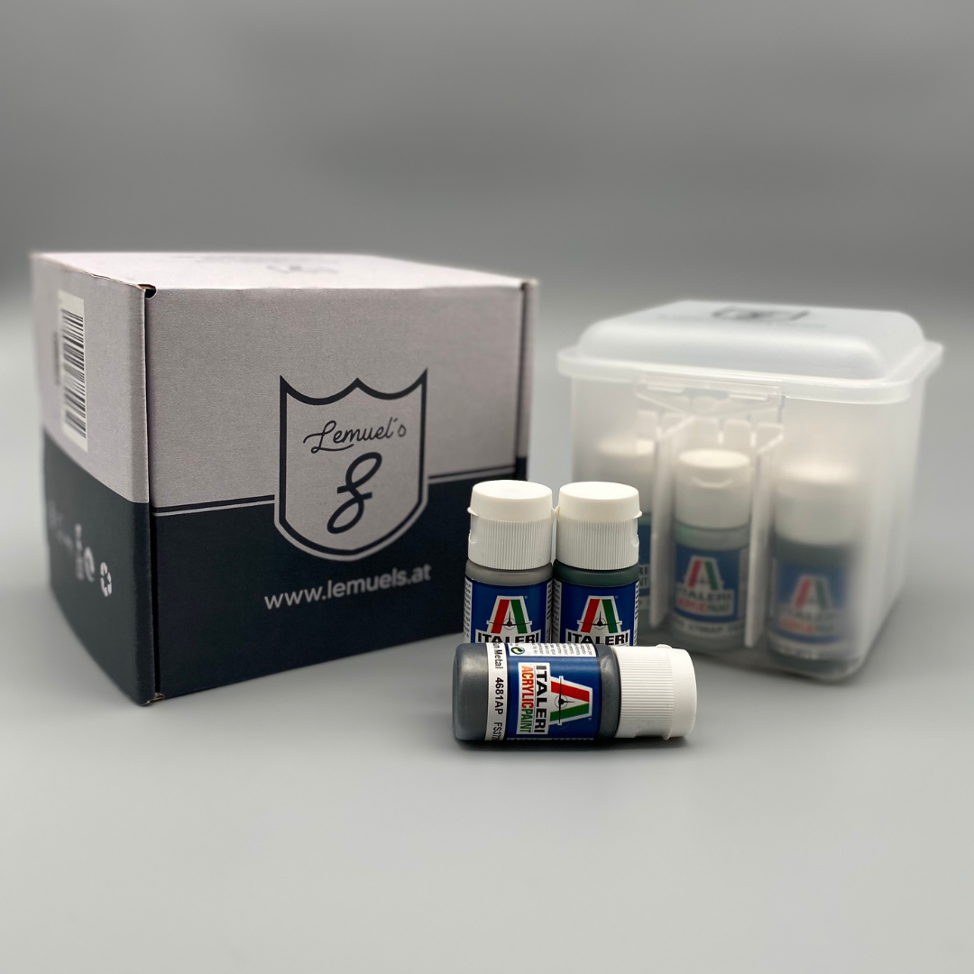 Lockdown Bottles Modellbau-Farben Sortierbox