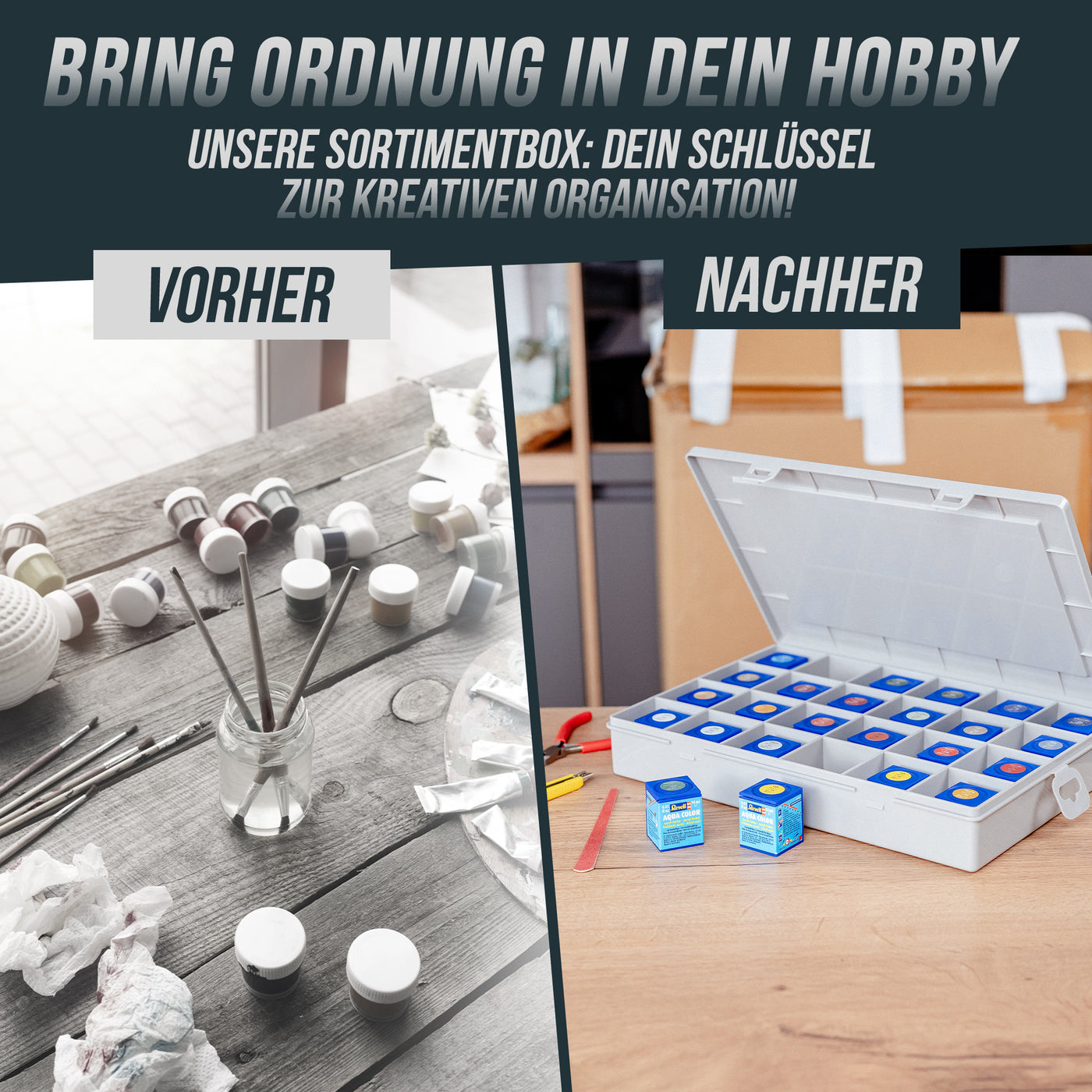 Lockdown Heavy Farbaufbewahrung für Modellbau