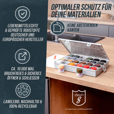Lockdown Heavy Farbaufbewahrung für Modellbau