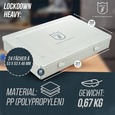 Lockdown Heavy Farbaufbewahrung für Modellbau