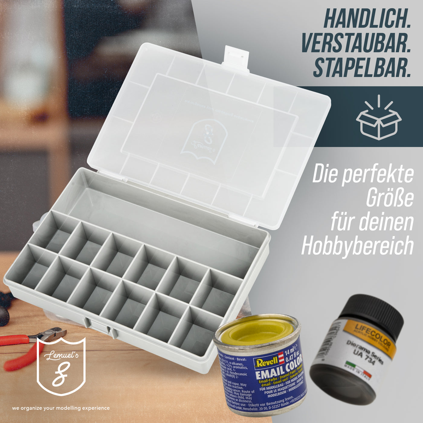 Lockdown Light Farborganizer für Modellbau